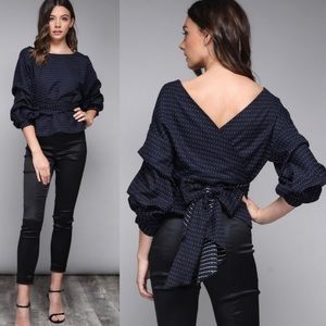 Wrap Blouse